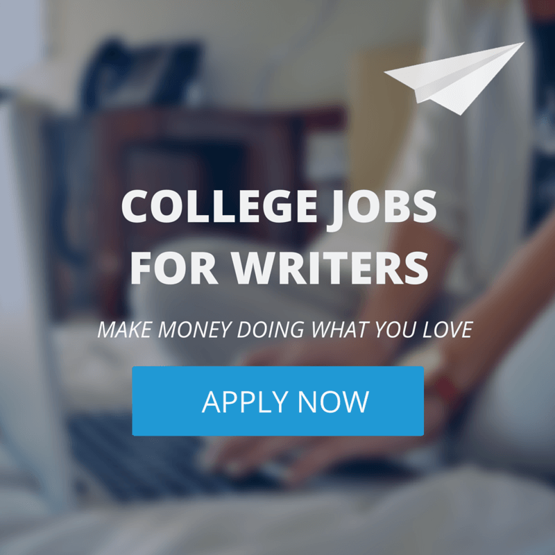 college jobs for writers