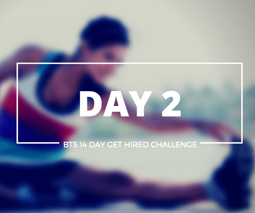 bts 14 day get hired challenge day 2