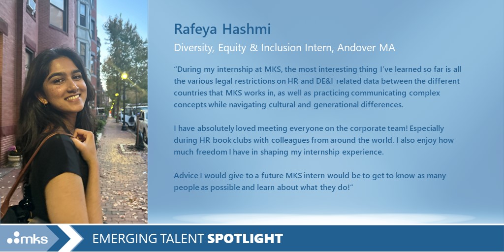 Intern Spotlight- Rafeya Hashmi